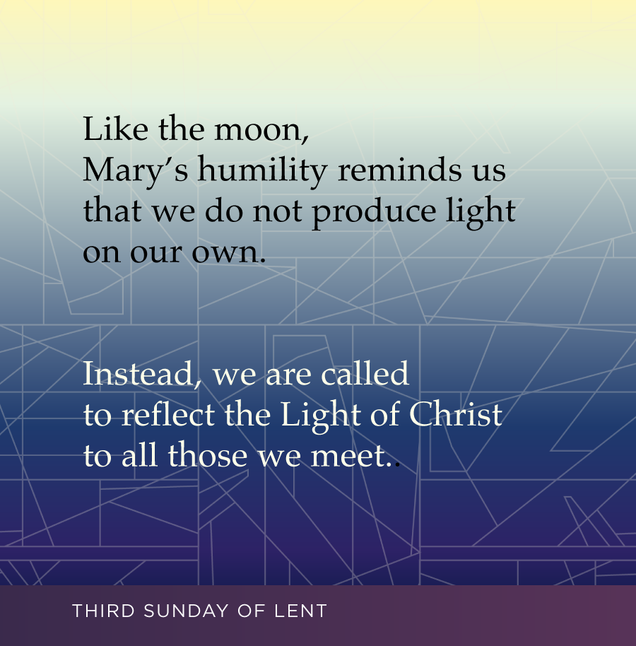 Lenten reflection, third week of Lent