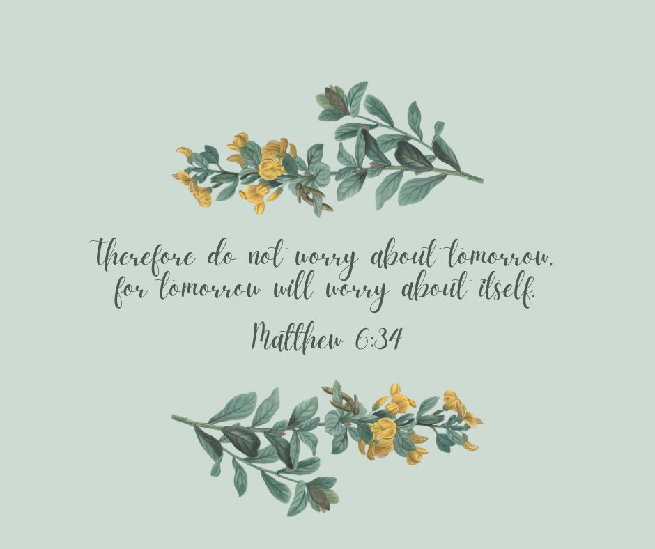 Matthew 6:34