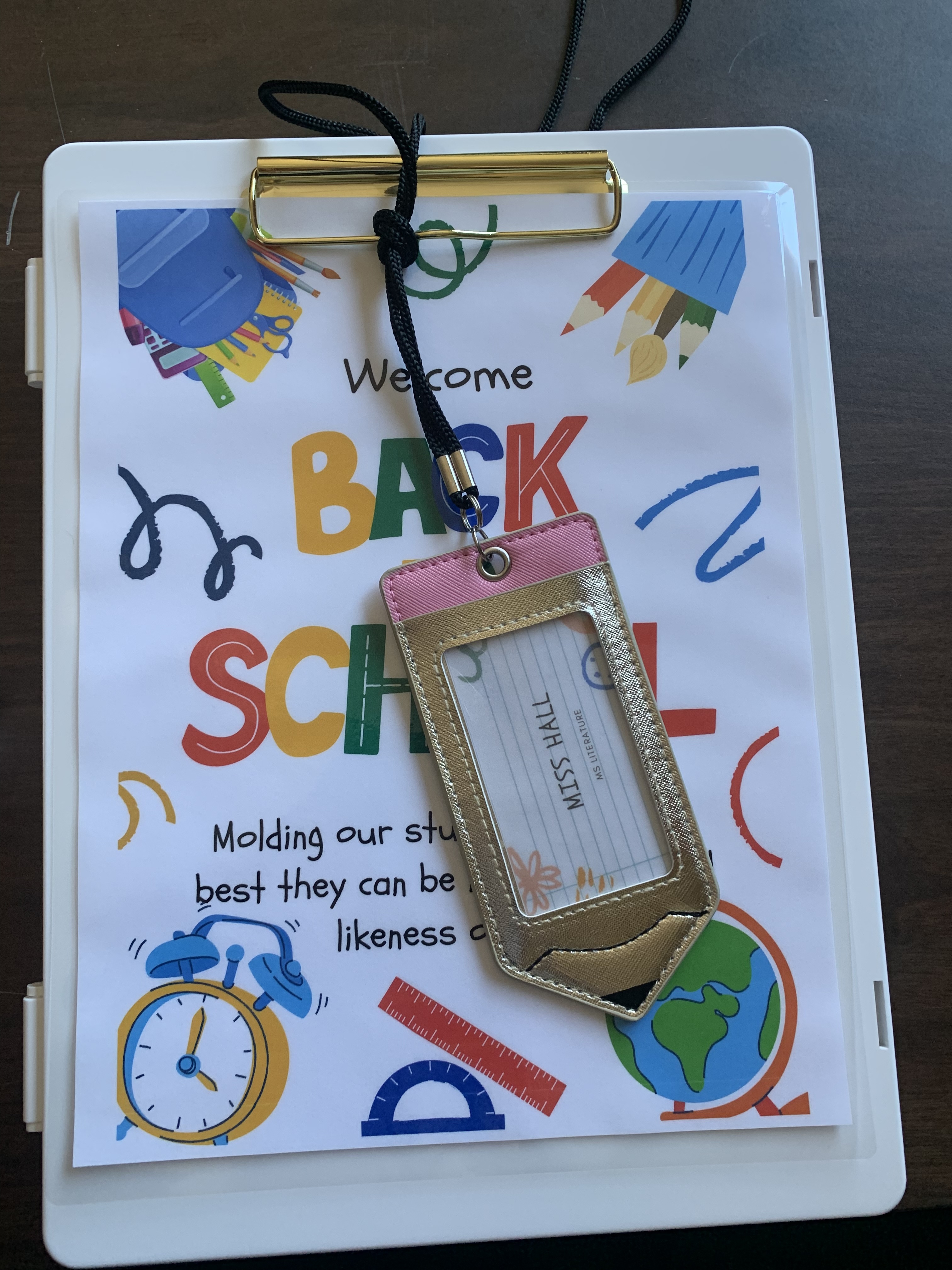 Ms. Hall's Binder