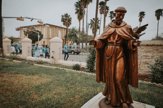 St. Francis statue