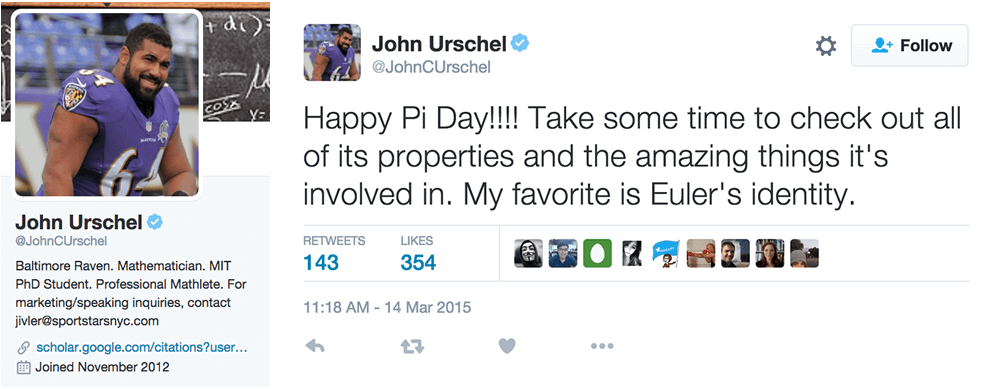 JohnUrschelPiDay
