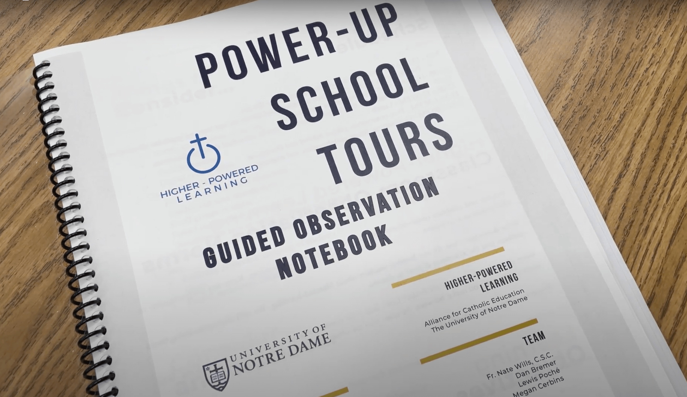 HPL Tours Notebook