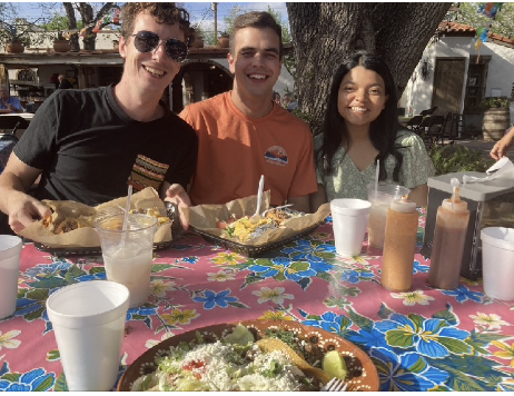 Lunch in Mexico!