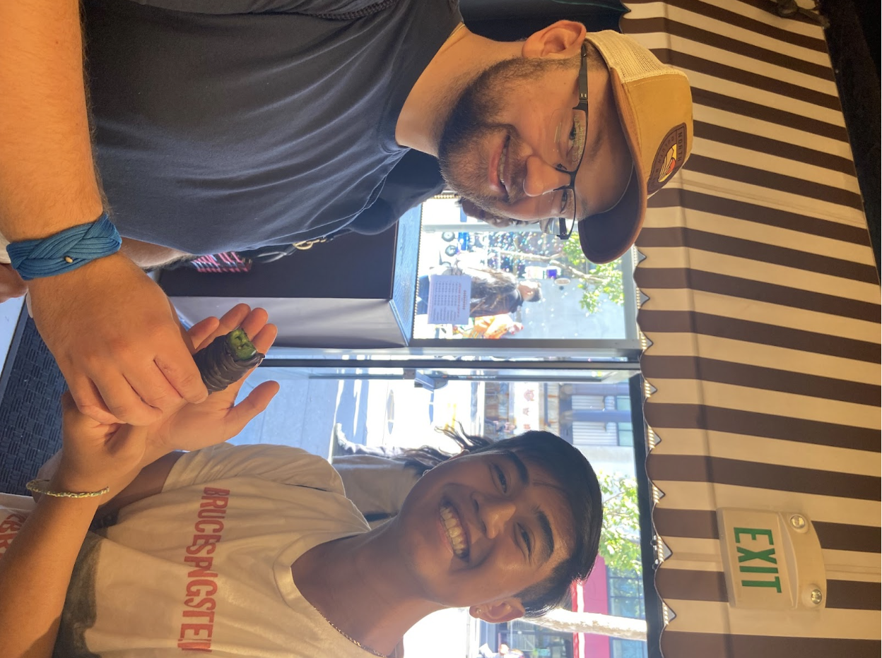 Aidan Lanz (left) and Brian Le (right)
