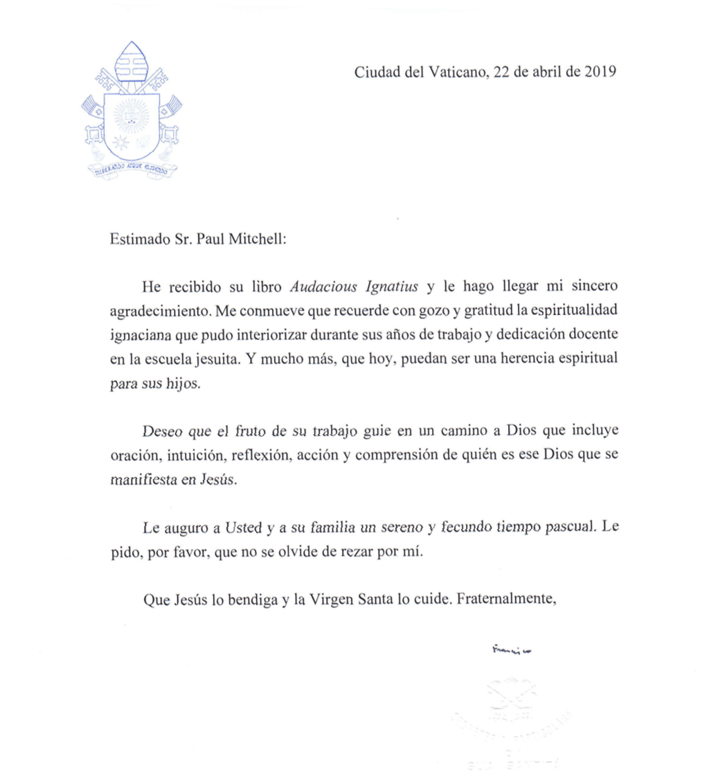 audaciousignatiuspopefrancis