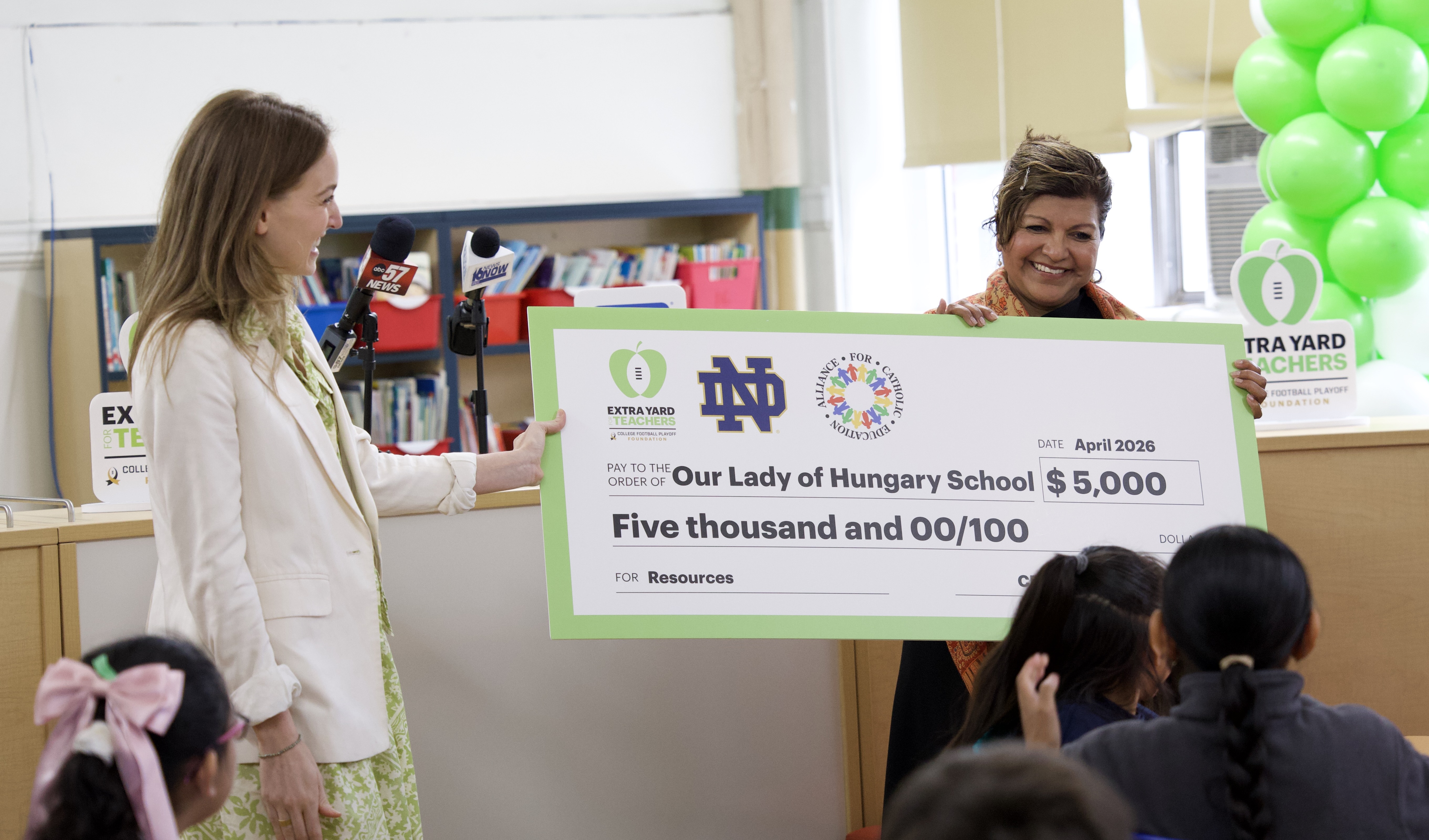 CFPF Donates additional $5,000 to Our Lady of Hungary