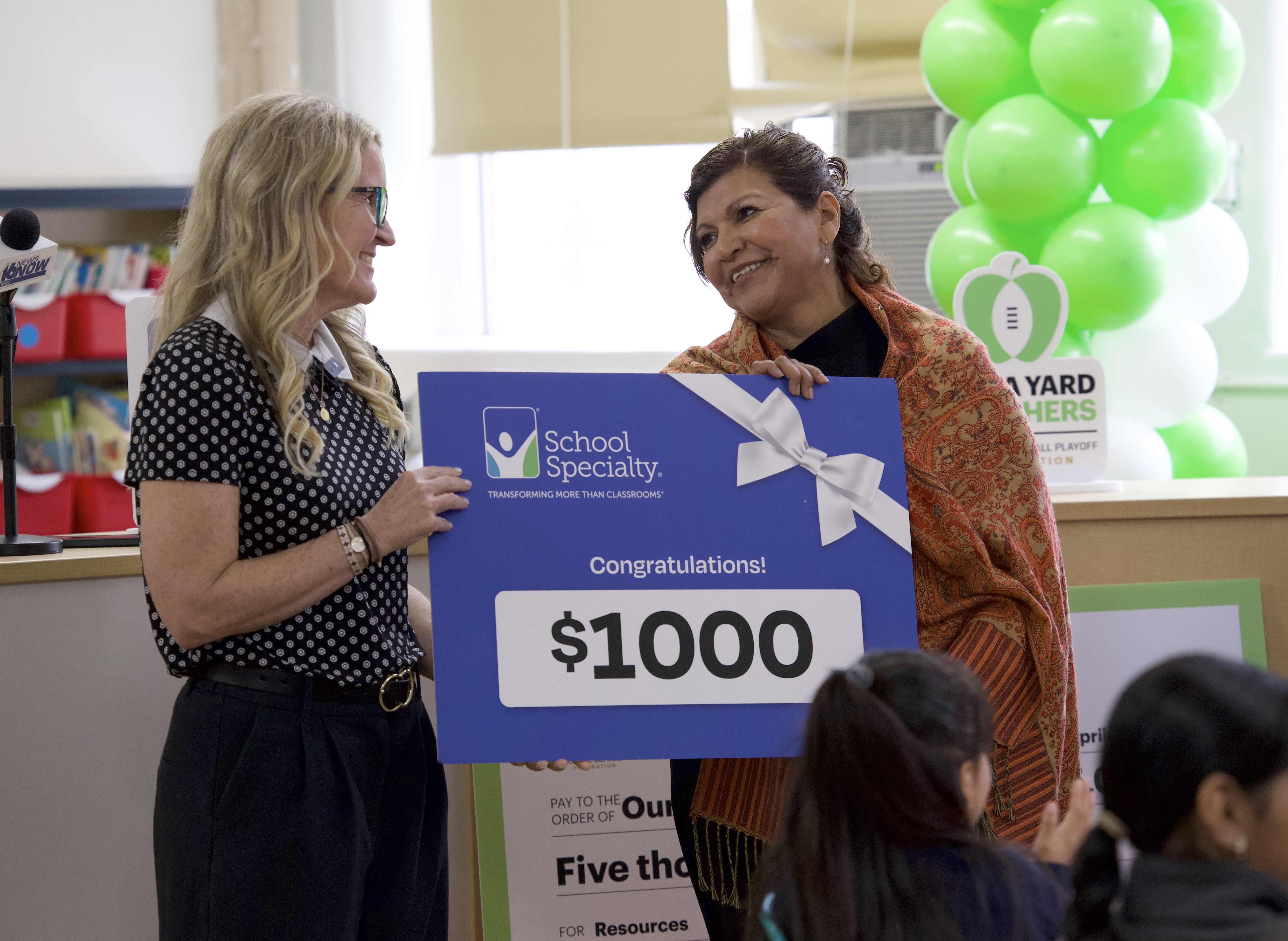 School Specialty donates additional $1K to Our Lady of Hungary