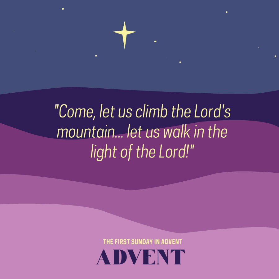 1st Sunday of Advent Recap