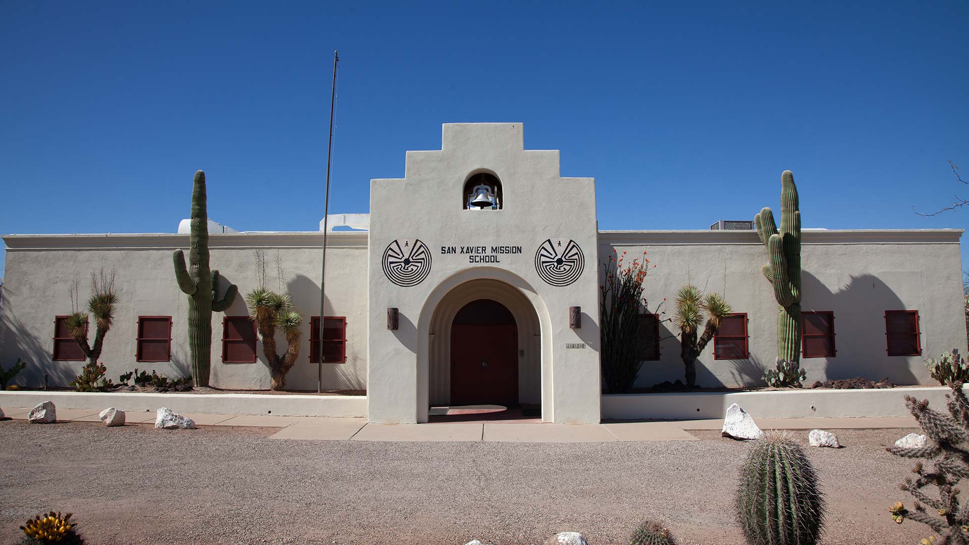 San Xavier School exterior