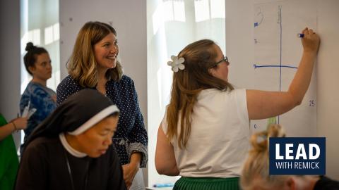 Frankie Jones teaching Remick class