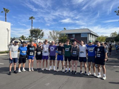 ACE Teachers posing before So-Cal Marathon 2026