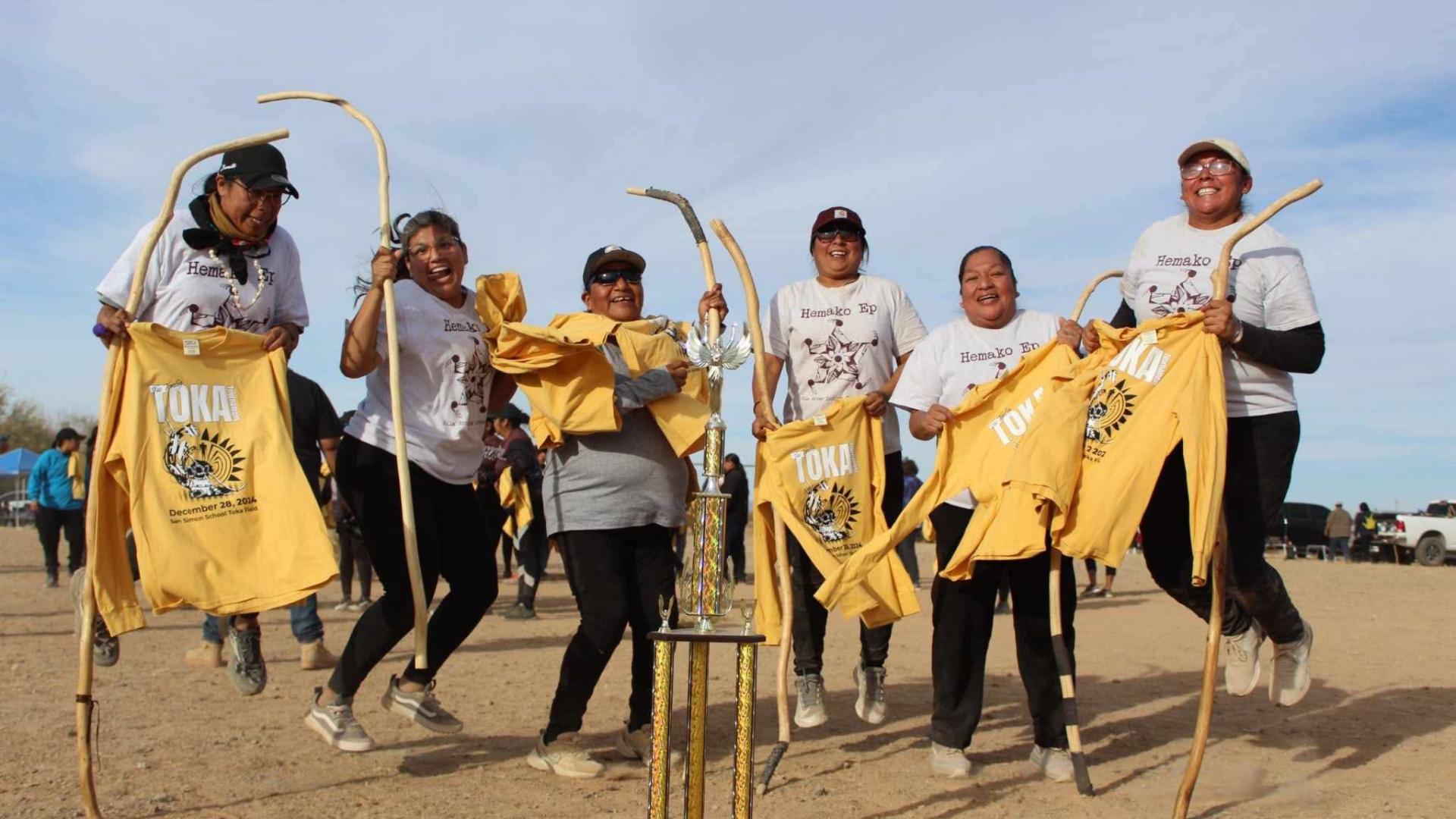 Toka victory celebration