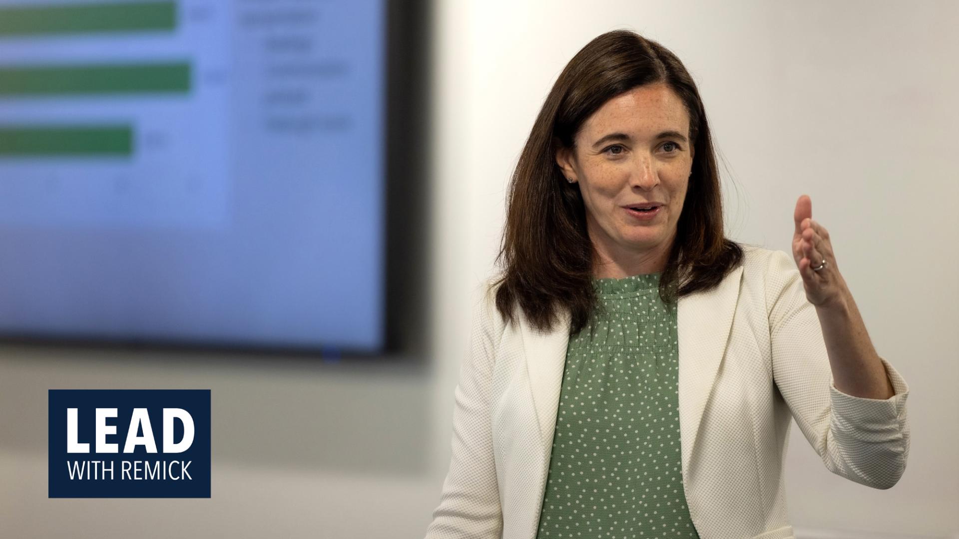 Sandria Morten teaching